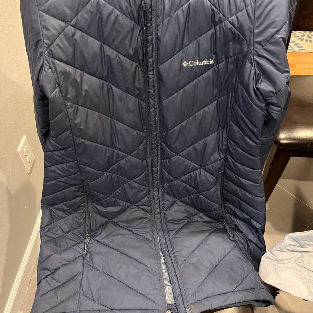 Columbia Omni-Heat Heavenly Jacket in Navy